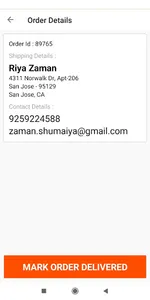 Delivery App screenshot 3