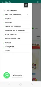 srivanaparvathystores.com screenshot 4