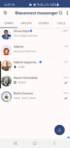 Biaconnect Messenger screenshot 1