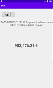 BAKIM İYİLEŞTİRME BÜTÇESİ (BİB screenshot 4