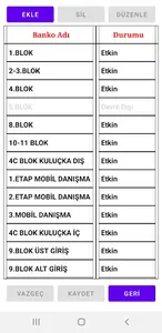 Danışma Personeli Vardiyası screenshot 1