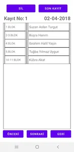 Danışma Personeli Vardiyası screenshot 5