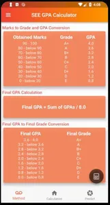 SEE GPA Calculator screenshot 2