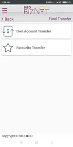 BIBD Biznet Mobile screenshot 4