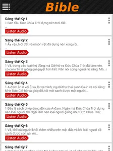 Vietnamese Bible VI (Audio) screenshot 2