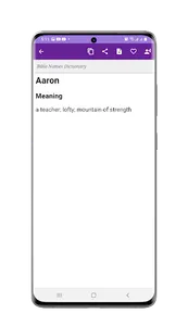 Bible Names Dictionary screenshot 2