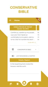 Conservative Bible screenshot 0