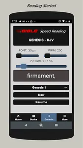 Bible Speed Reading screenshot 4
