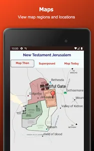 Bible Search, Interlinear, Map screenshot 11