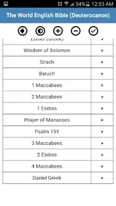 World English Bible (Deuteroc) screenshot 1