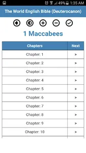 World English Bible (Deuteroc) screenshot 5