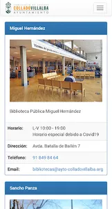 Bibliotecas de Collado Villalb screenshot 1