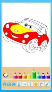 Car Coloring : Game screenshot 1