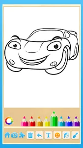 Car Coloring : Game screenshot 10