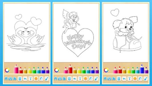 Love Coloring : Coloring Games screenshot 0