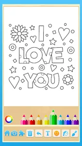 Love Coloring : Coloring Games screenshot 15