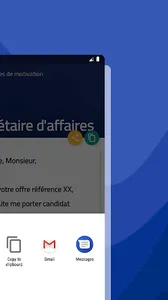 Lettres de motivation screenshot 3