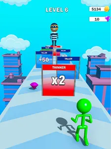 Big Man Adventure: Run & Grow screenshot 11