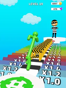 Big Man Adventure: Run & Grow screenshot 13