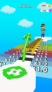 Big Man Adventure: Run & Grow screenshot 3
