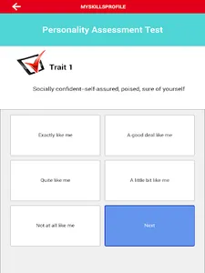 Big 5 Personality Test Pro screenshot 1