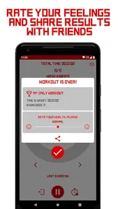 Workout Keeper Gold. Interval  screenshot 3