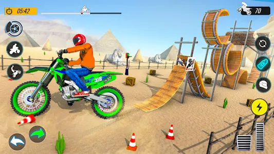 Bike Stunts Race Bike Games 3D screenshot 14