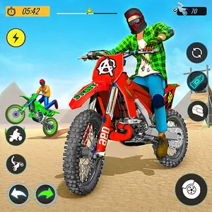 Bike Stunts Race Bike Games 3D screenshot 9