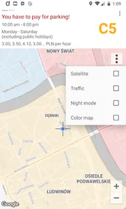 Parking zones in Krakow screenshot 2