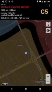 Parking zones in Krakow screenshot 6