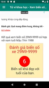 Xem biển số xe khoa học screenshot 3