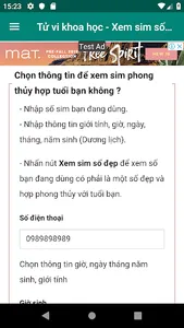 Xem sim số đẹp screenshot 8