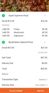 Big Brothers Pizza screenshot 5