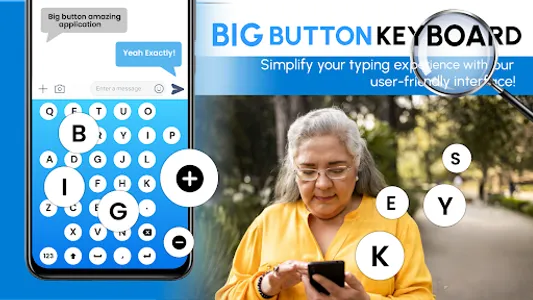 Big Buttons Typing Keyboard screenshot 14