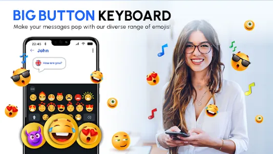 Big Buttons Typing Keyboard screenshot 8