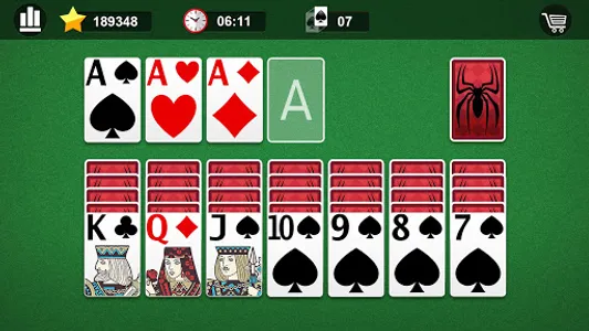 Spider Solitaire screenshot 11