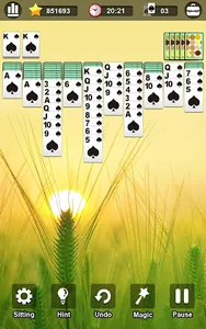 Spider Solitaire screenshot 2