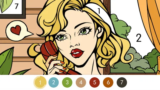 Coloring - color by number screenshot 15