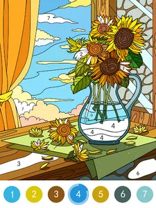 Coloring - color by number screenshot 17