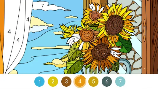 Coloring - color by number screenshot 21