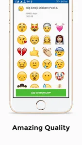 Big Emoji Sticker For WhatsApp screenshot 3