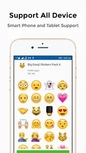 Big Emoji Sticker For WhatsApp screenshot 4