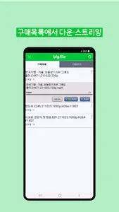빅파일mini - 영화, 드라마, 예능 실시간 보기 screenshot 1