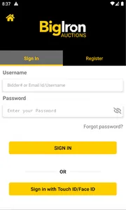 BigIron Auctions Mobile screenshot 3