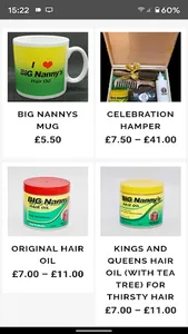 Hair Products from BIG Nanny's screenshot 1