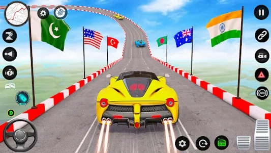 Mega Ramp Car Stunts Car Games screenshot 0