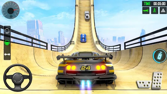 Mega Ramp Car Stunts Car Games screenshot 11