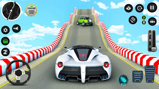 Mega Ramp Car Stunts Car Games screenshot 4