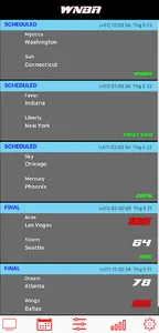 Schedule And Live NFL NBA NCAA screenshot 1