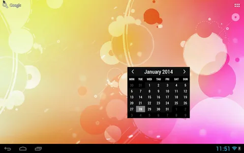 Month Calendar Widget screenshot 10